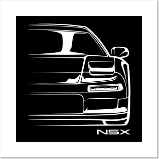 NSX NA1 Silhouette Posters and Art